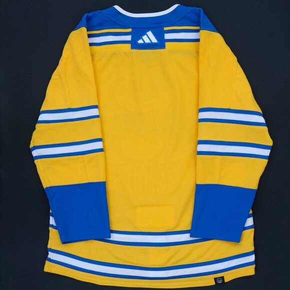 St. Louis Blues Reverse Retro 2.0 Adidas NHL Hockey Jersey - Size 46 - Picture 4 of 6